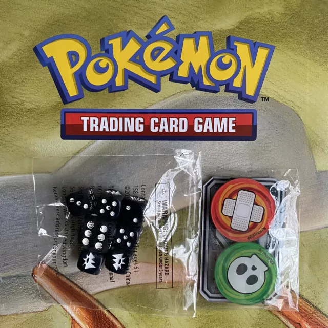 Damage Counters, GX, Burn & Poison Markers Burning Shadows Necrozma Pokémon TCG