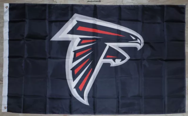 Atlanta Falcons Fahne / Flagge -  ca. 150x90cm - NFL - American Football- B Ware