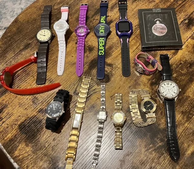 Job Lot  Watches From House Clearance