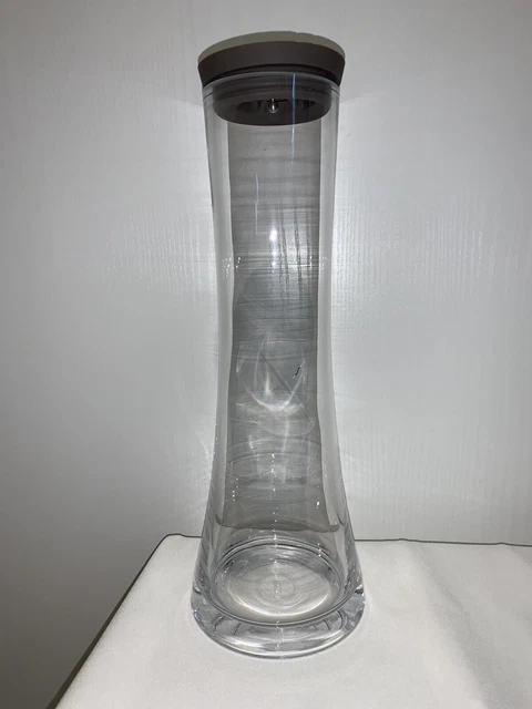 Große Glaskaraffe v. TCM Tchibo home Karaffe Glas Wasserkaraffe 1,2 l Neu