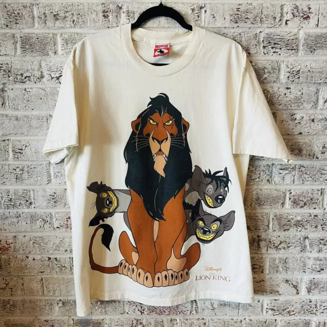 Vintage Disney The Lion King T Shirt “I’m Surrounded By Idiots”  Scar XL