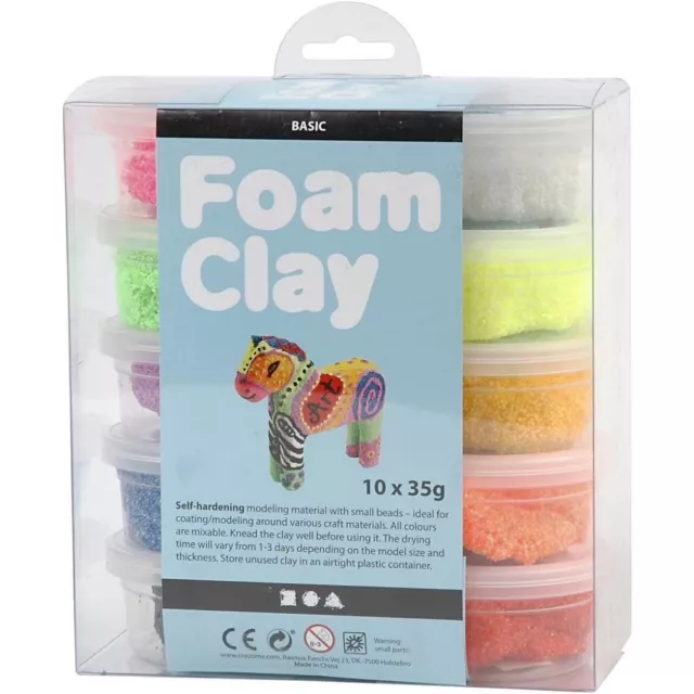 Foam Clay Basic - lufttrocknende Modelliermasse