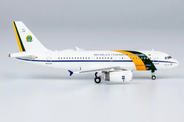 Brazilian Air Force A319-100 ACJ(VC-1A) Reg:FAB2101 NG Models 49013 1:400 Scale 2