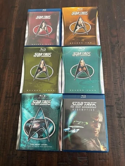 Star Trek: The Next Generation -Blu-Ray Seasons 1-4, The Next Level & Redemption