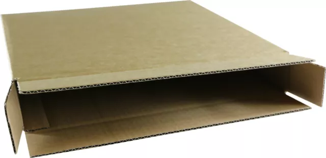 15 St. 12" LP Versand Kartons für 1-15 Schallplatten 325x55x325 mm, stark