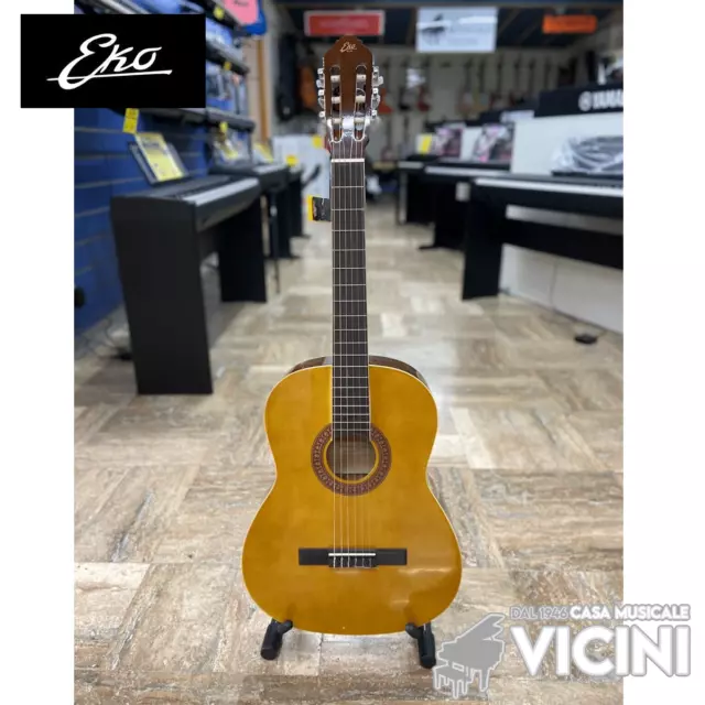 EKO CS-10 CHITARRA CLASSICA 4/4 NATURAL + BORSA OMAGGIO entry level adulto