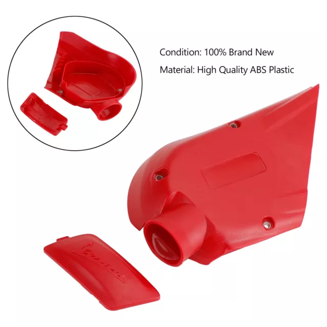 Engine Guard Gearbox Transmission Cover For Vespa Sprint Primavera 150 Red #3