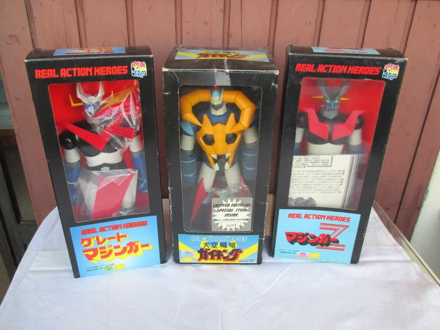 Chogokin X 3 Rah Medicom 1997 Mazinger Z Great Mazinger Gaiking / Popy Goldorak