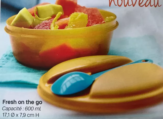 FRESH ON THE GO  600 ml  TUPPERWARE NEUF