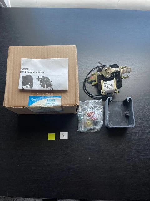 Universal Refrigerator Evaporator Fan Motor - Supco SM999 (Fits ACME, Electrolux, GE)