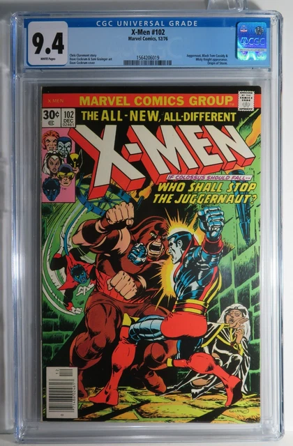 X-MEN #102 CGC 9.4 Origin of STORM Uncanny Wolverine Juggernaut Marvel 1976