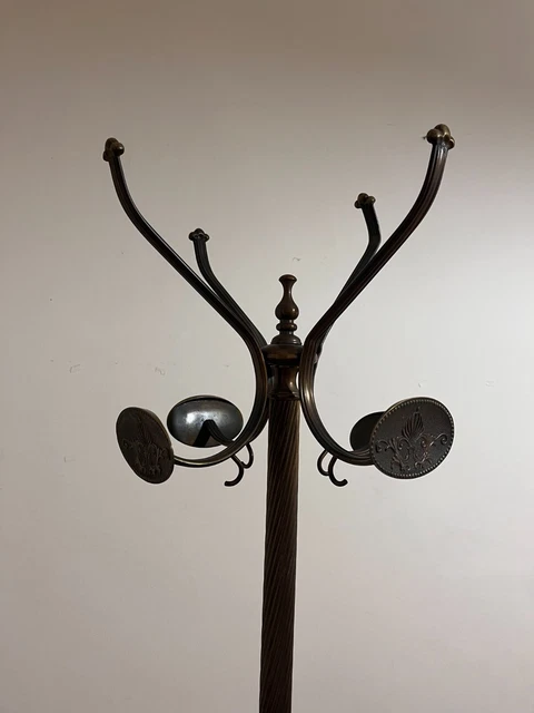 Appendiabiti da terra vintage bronzo anticato
