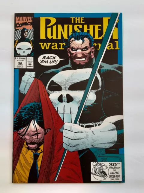 THE PUNISHER WAR JOURNAL Comic Book Vol. 1, No. 43 (Marvel June 1992) VERY NICE!