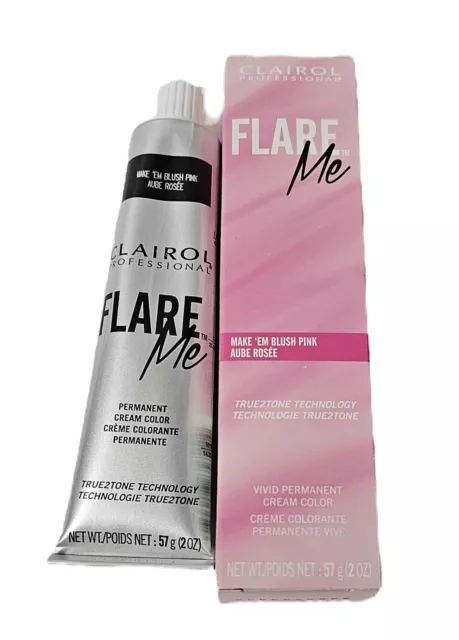 Clairol professional Flare Me; vivid permanent cream color; 2oz; for unisex 3