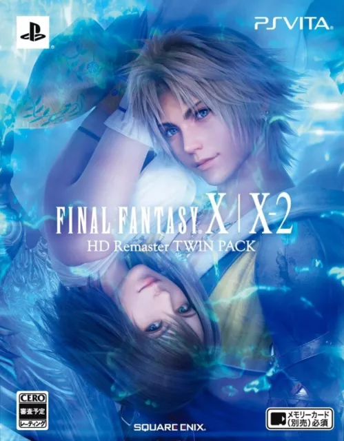 Final Fantasy X X-2 Hd Remaster Sony Playstation Vita 2014 Psvita Twin Pack