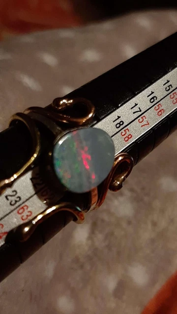 Bague En Opale De Coober Pedy (Australie) - Taille 55 - Neuf Sans Emballage - Lithothérapie