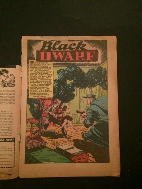 Red Seal Comics 14 classic needle GGA bondage cover Fair condition torn cover 3