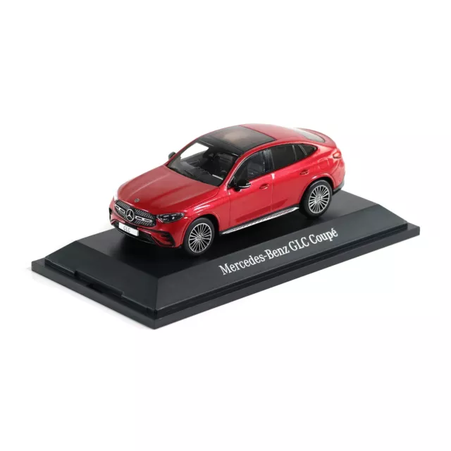 1:43 Modellauto iScale GLC Coupé C254 Patagonienrot Original Mercedes-Benz