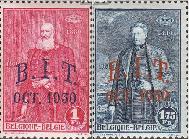 Belgique 288-290 neuf 1930 du travail