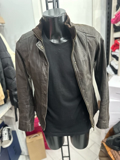 Veste En Daim Promod - Taille 36 - Style Country Hippie - Occasion Très Bon état