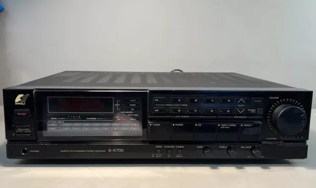 Sansui | S-X700 Quartz Synthesizer Stereo Receiver HiFi Verstärker | #R2