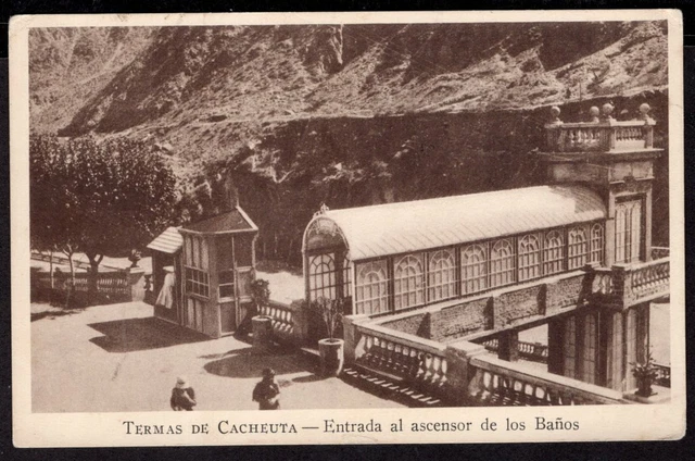 Argentina Mendoza Hotel Termas De Cacheuta Los Banos Postcard