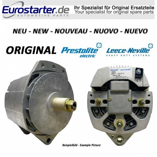 ALTERNATORE 160A NUOVO originale Prestolite 110555 per Cummins 200305 ...
