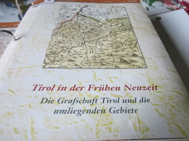Dtsch.Geschichte in Historischen Karten 1650 Die Grafschaft Tirol & Nachbarschaf