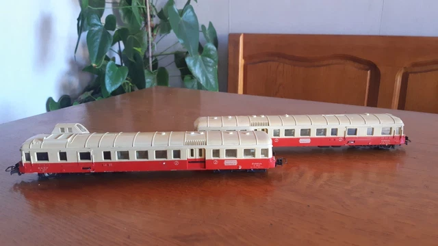 Autorail 425CV SNCF HO Rame Complète - Meccano Hornby ACHO Réf 6370 - Occasion