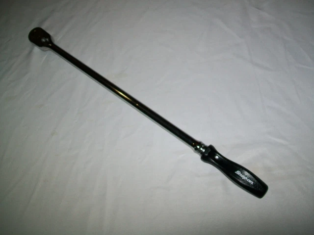 New Snap-on™ 3/8" drive 17" Long Black handled Ratchet FHLLD80 Dual 80 Tech