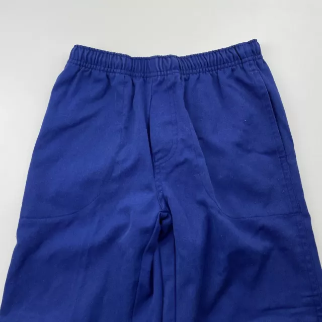 Boys size 6, Beare & Ley, royal blue school pants, elasticated, GUC 2
