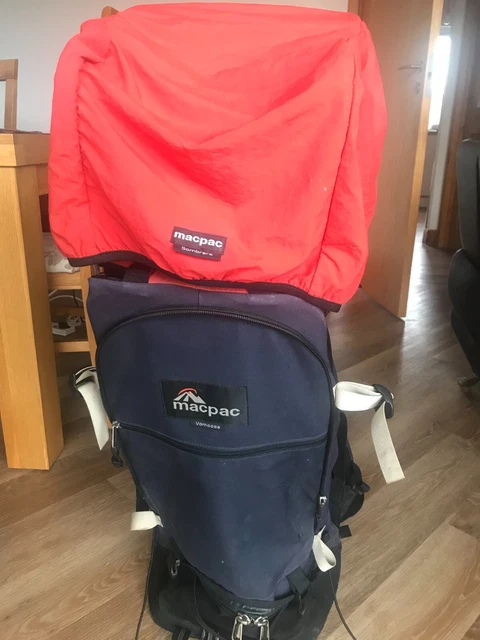 MACPAC VAMOOSE BABY Child Carrier with Sun Shade. Size 3. Walking or Hiking. 40.00 PicClick UK