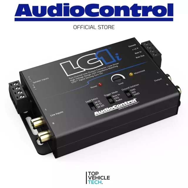 Audio Control Lc1I Pro Line Out Converter With Acubass Oem Loc 2 Channel