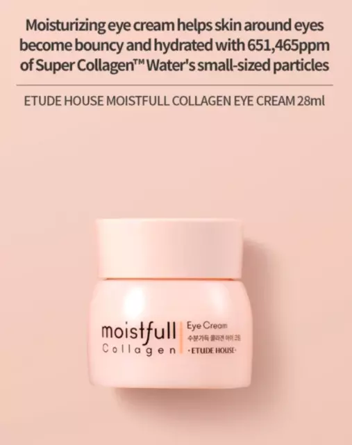 Etude House Moistfull Collagen Line Toner Essence Emulsion Eye Cream Mask Pack 3