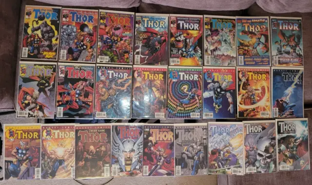 Marvel Comics Lot: Thor #26-50 (1998) - Jurgens & Larsen