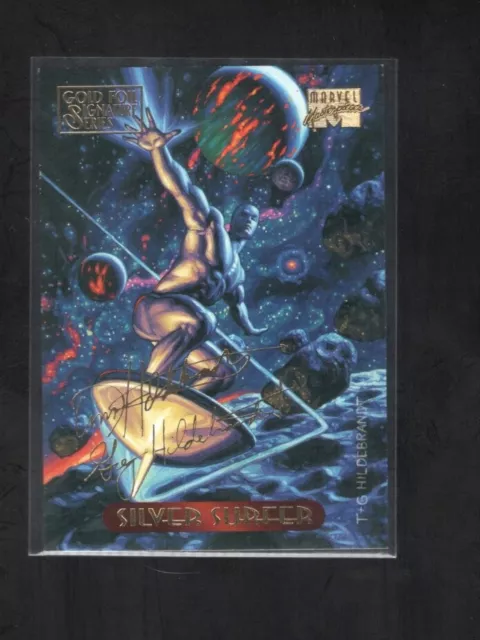 1994 Marvel Masterpiece Gold Signature Series #111 Silver Surfer