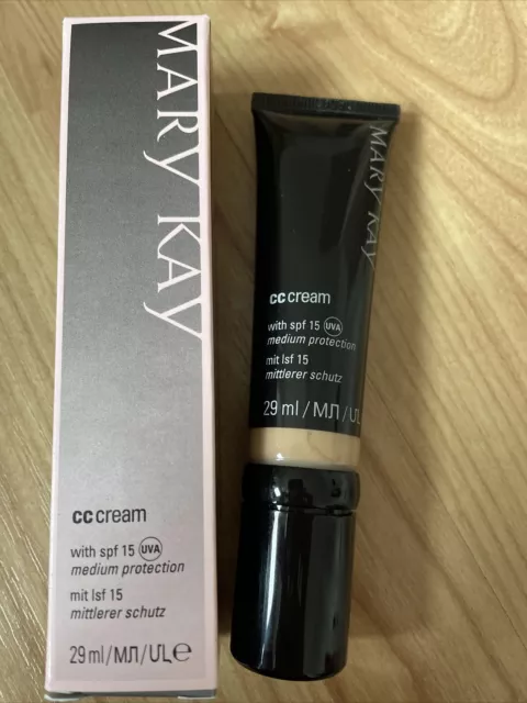 Mary Kay CC Cream LSF 15 ,Medium To Deep, mittlere Schutz  29 ml MHD 07/24