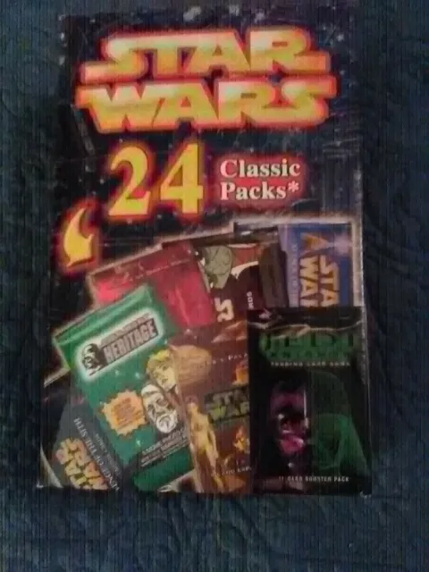 Star Wars trading card box set