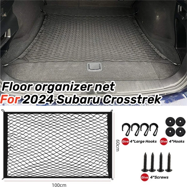 REAR TRUNK FLOOR Style Organizer Mesh  Cargo Net For 2024 Subaru