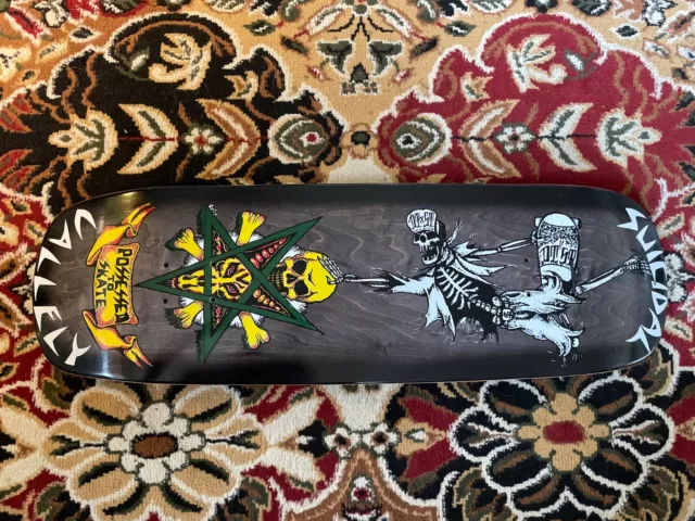 Mike Vallely Dogtown Suicidal Skateboard Deck
