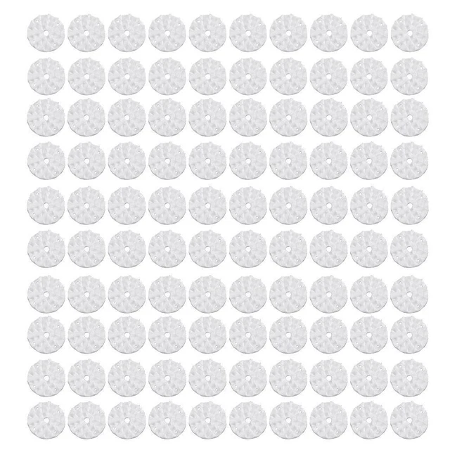100 piezas esterilla de yoga de acupresión de plástico Lotus picos almohadilla cojín aguja
