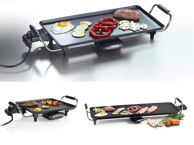 TRISTAR Teppanyaki mit Grillplatte Japanischer elektrischer Tischgrill Tepan