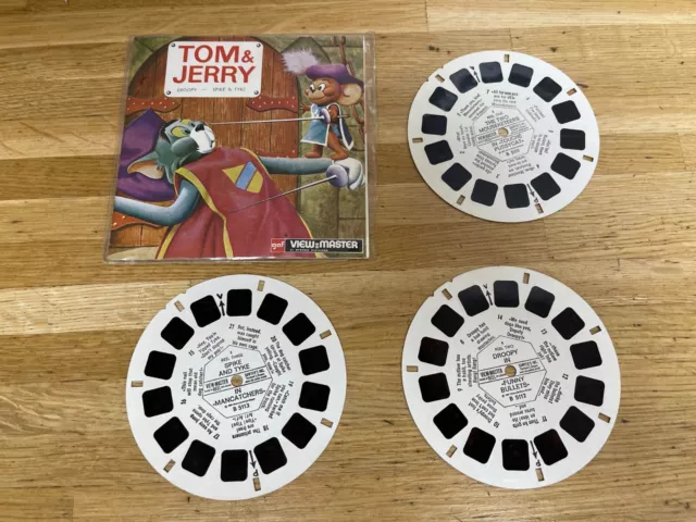 Vintage View Master Reels Tom & Jerry 1968