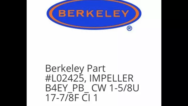 Berkeley Impeller L02425 2