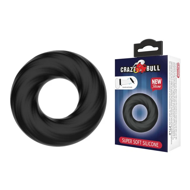 Anello fallico in silicone super soft crazy bull