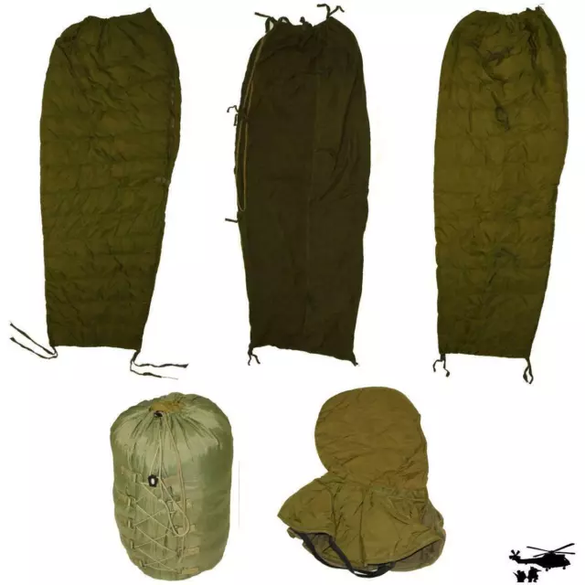 Original Bundeswehr Schlafsack Winter  5-tlg.  Modular KSK und Fernspäher  -30C