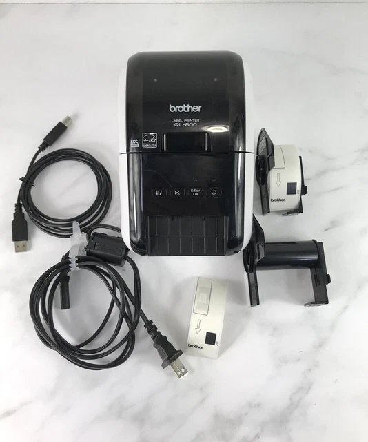 BROTHER QL800 HIGHSPEED Professional Label Printer With USB Cable and