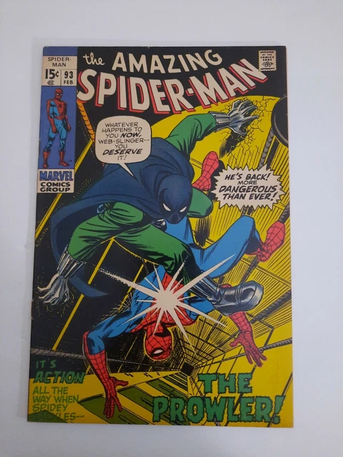Amazing Spider-Man 93, (Marvel, Feb 1971), FN-, 1st appearance Arthur Stacy