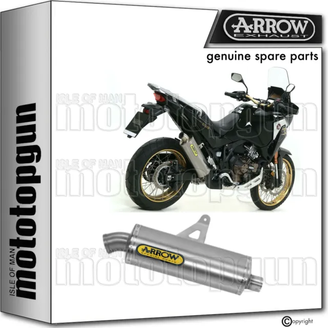 Arrow Exhaust Ok Maxi Race-Tech Titanium Honda Crf 1100 L Africa Twin 2020 20