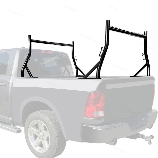Universal Ladder Racks for Pickup Truck Bed 2 Bar Set Utility Lumber Contractor